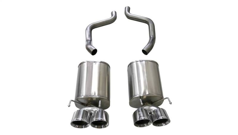 CORSA Performance 21009 Corsa 2005-2007 Chevrolet Corvette (C6) 6.0L/6.2L Polished Sport Axle-Back Exhaust w/4.5in Tips thumbnail 4