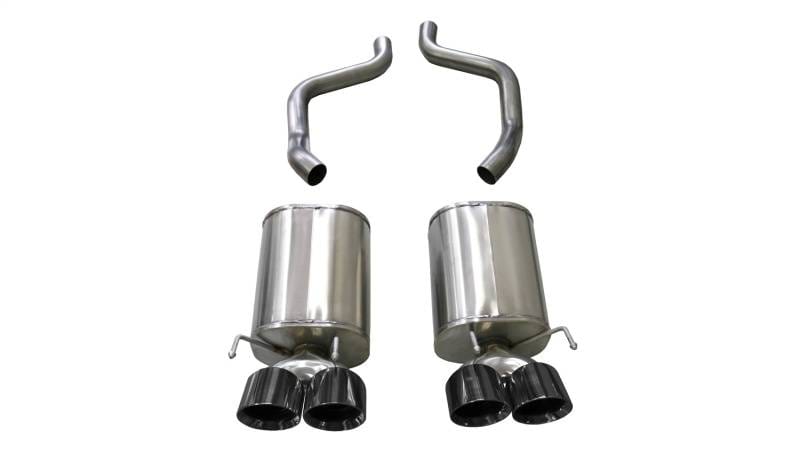 CORSA Performance 21010BLK Corsa 2005-2007 Chevrolet Corvette (C6) 6.0L/6.2L Black Xtreme Axle-Back Exhaust w/4.5in Tips thumbnail 2
