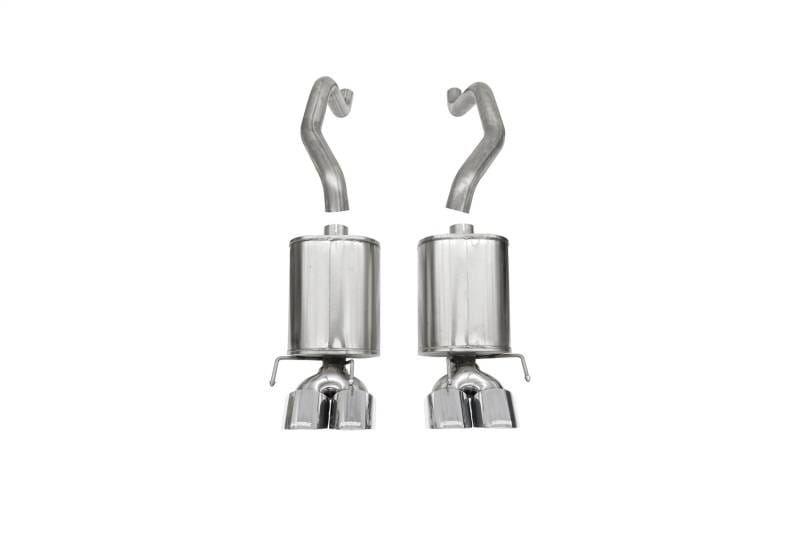 CORSA Performance 21011 Corsa 2009-2013 Chevrolet Corvette (C6) 6.2L Polished Sport Axle-Back Exhaust w/4.5in Tips thumbnail 2