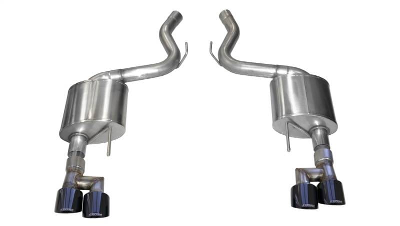 CORSA Performance 21039BLK Corsa 18-23 Ford Mustang 5.0L V8 3in Sport Axle-Back Dual Rear Exit w/ 4in Black PVD Pro-Series Tips thumbnail 2