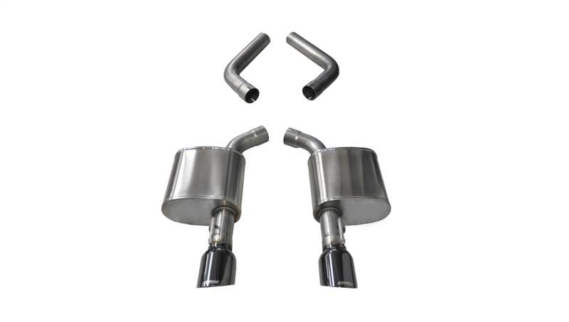 CORSA Performance 21019BLK Corsa 2017-2020 Dodge Charger 6.4L/17-19 Dodge Charger 5.7L Black Sport AxleBack Exhaust w/4.5inTips thumbnail 3