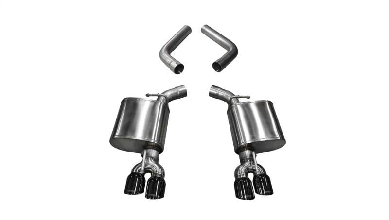 CORSA Performance 21020BLK Corsa 2015-23 Dodge Challenger 6.4L/17-19 Challenger 5.7L Black Sport Axle-Back Exhaust w/3.5in Tips thumbnail 2