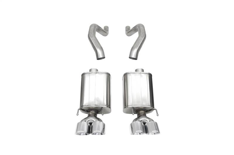 CORSA Performance 21077 Corsa 06-13 Chevy Corvette C6 Z06 7.0L / 09-13 ZR1 6.2L Polished Axle-Back Exhaust w/4.5in Twin Tips thumbnail 2
