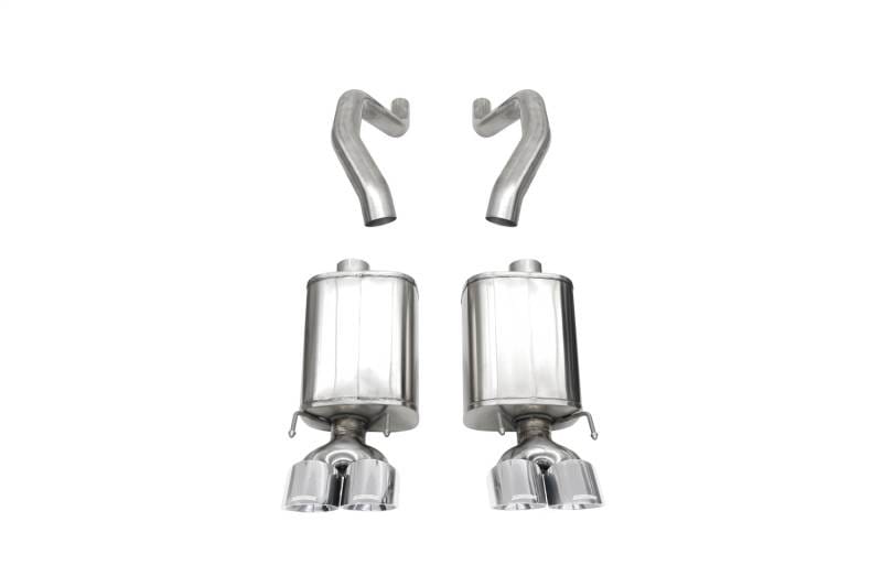 CORSA Performance 21077 Corsa 06-13 Chevy Corvette C6 Z06 7.0L / 09-13 ZR1 6.2L Polished Axle-Back Exhaust w/4.5in Twin Tips thumbnail 4