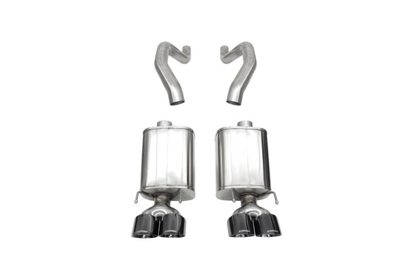 CORSA Performance 21077BLK Corsa 06-13 Chevy Corvette C6 Z06 7.0L / 09-13 ZR1 6.2L Black PVD AxleBack Exhaust w/4.5in Twin Tips thumbnail 2