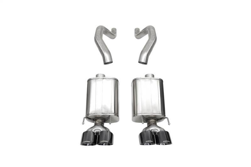 CORSA Performance 21077BLK Corsa 06-13 Chevy Corvette C6 Z06 7.0L / 09-13 ZR1 6.2L Black PVD AxleBack Exhaust w/4.5in Twin Tips thumbnail 3
