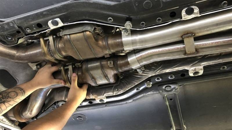 CORSA Performance 21085 Corsa 2016-2024 Chevrolet Camaro SS 6.2L V8 3.0in X-Pipe thumbnail 10