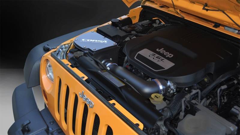 CORSA Performance 44412 Corsa 12-13 Jeep Wrangler JK 3.6L V6 Air Intake thumbnail 8