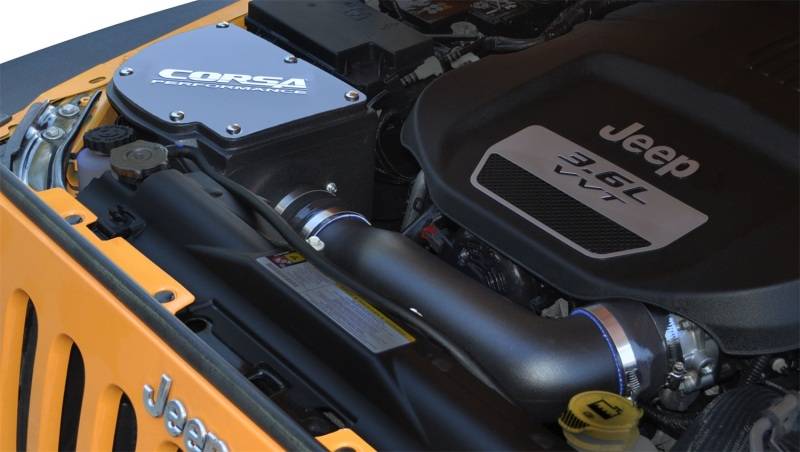CORSA Performance 44412 Corsa 12-13 Jeep Wrangler JK 3.6L V6 Air Intake thumbnail 10