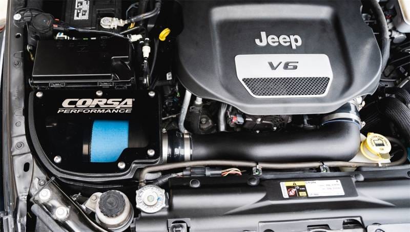 CORSA Performance 44412 Corsa 12-13 Jeep Wrangler JK 3.6L V6 Air Intake thumbnail 11