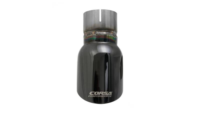 CORSA Performance TK002BLK Corsa Single Universal 2.5in Inlet / 3.5in Outlet Black PVD Pro-Series Tip Kit thumbnail 12