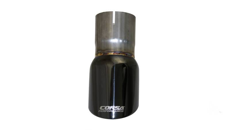 CORSA Performance TK003BLK Corsa Single Universal 2.75in Inlet / 3.5in Outlet Black PVD Pro-Series Tip Kit thumbnail 11