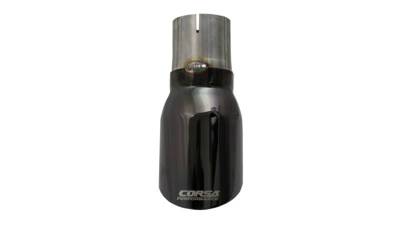 CORSA Performance TK005BLK Corsa Single Universal 2.75in Inlet / 4in Outlet Black PVD Pro-Series Tip Kit thumbnail 12