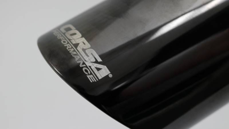 CORSA Performance TK001BLK Corsa Single Universal 2.5in Inlet / 3in Outlet Black PVD Pro-Series Tip Kit thumbnail 6