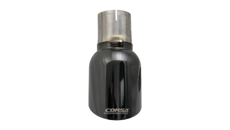 CORSA Performance TK008BLK Corsa Single Universal 2.75in Inlet / 4.5in Outlet Black PVD Pro-Series Tip Kit thumbnail 8