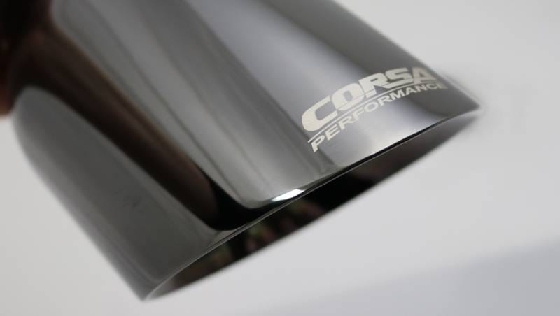 CORSA Performance TK008BLK Corsa Single Universal 2.75in Inlet / 4.5in Outlet Black PVD Pro-Series Tip Kit thumbnail 10