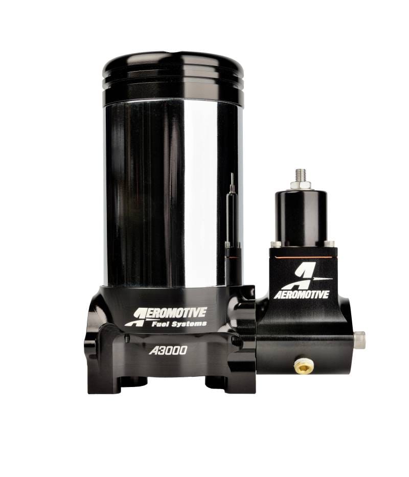 Aeromotive 11222 Aeromotive A3000 Drag Race Carbureted Fuel Pump And Regulator Only (Pre-Filter NOT Incl) thumbnail 2