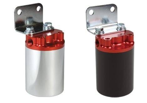 Aeromotive 12317 Aeromotive SS Series Billet Canister Style Fuel Filter Anodized Black/Red - 10 Micron Fabric Element thumbnail 8