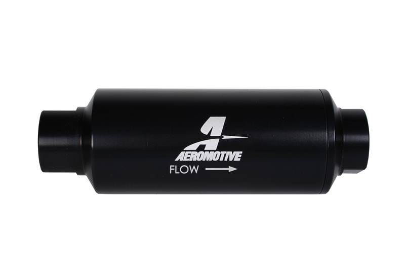 Aeromotive 12343 Aeromotive In-Line Marine Filter - AN-12 - 40 Micron SS Element - Black Hardcoat Finish thumbnail 2