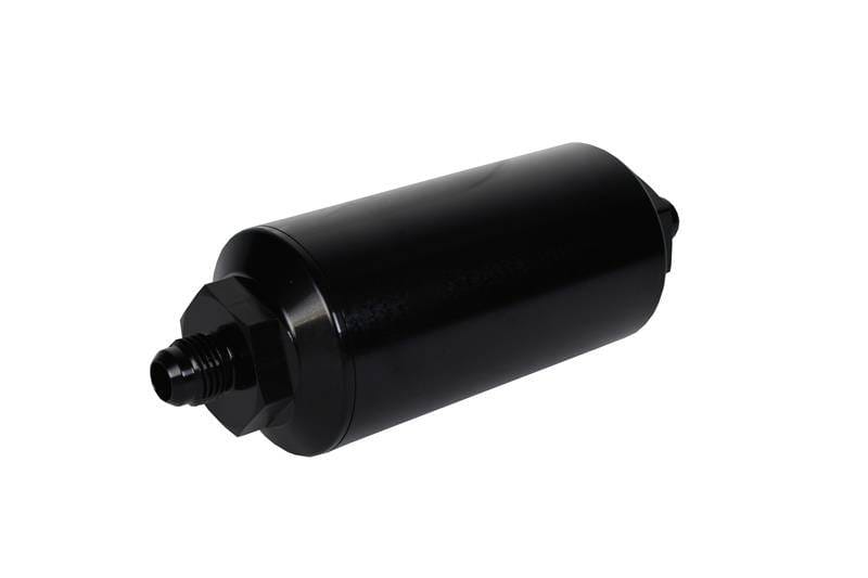 Aeromotive 12347 Aeromotive In-Line Filter - (AN-6 Male) 10 Micron Fabric Element Bright Dip Black Finish thumbnail 8