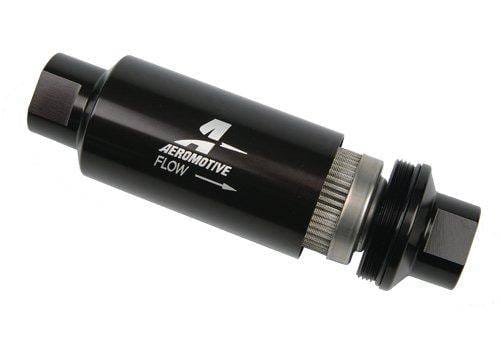 Aeromotive 12348 Aeromotive In-Line Filter - (AN-6 Male) 40 Micron Stainless Mesh Element Bright Dip Black Finish thumbnail 10