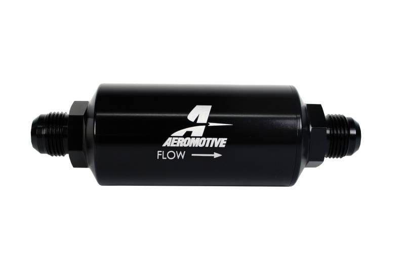 Aeromotive 12387 Aeromotive In-Line Filter - (AN -10 Male) 10 Micron Fabric Element Bright Dip Black Finish thumbnail 11