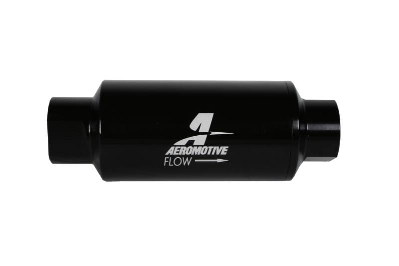 Aeromotive 12350 Aeromotive In-Line Filter 10AN 10 Micron Microglass Element Bright-Dip Black 2in OD thumbnail 6