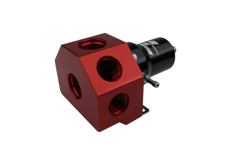 Aeromotive 13133 Aeromotive Regulator - 30-120 PSI - .500 Valve - 4x AN-08 and AN-10 inlets / AN-10 Bypass thumbnail 2