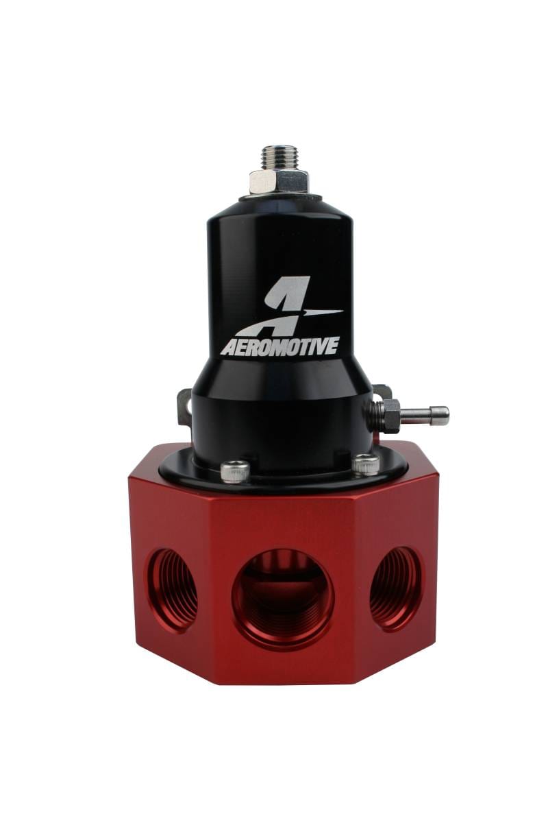 Aeromotive 13133 Aeromotive Regulator - 30-120 PSI - .500 Valve - 4x AN-08 and AN-10 inlets / AN-10 Bypass thumbnail 12