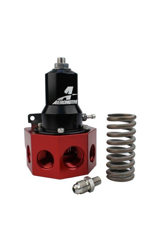 Aeromotive 13133 Aeromotive Regulator - 30-120 PSI - .500 Valve - 4x AN-08 and AN-10 inlets / AN-10 Bypass thumbnail 14