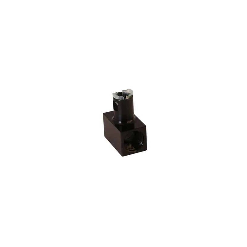 Aeromotive 15138 Aeromotive Fitting - Tee - 2x AN-08 Port - 5/16 Quick Connect thumbnail 4