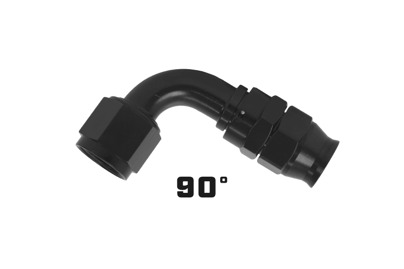 Aeromotive 15358 Aeromotive PTFE Hose End - AN-10 - 90 Deg - Black Anodized thumbnail 4