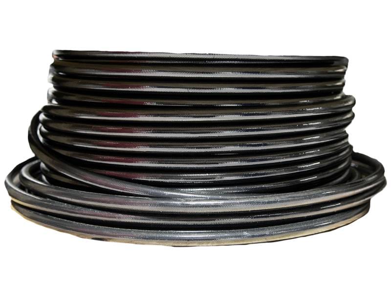 Aeromotive 15333 Aeromotive PTFE SS Braided Fuel Hose - Black Jacketed - AN-12 x 8ft thumbnail 2