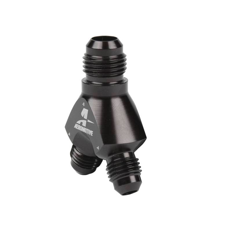 Aeromotive 15671 Aeromotive Y-Block - AN-06 - 2x AN-04 thumbnail 2
