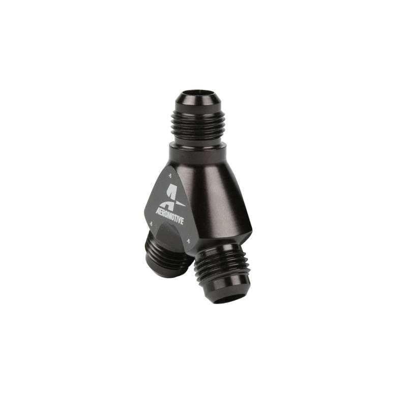 Aeromotive 15672 Aeromotive Y-Block - AN-06 - 2x AN-06 thumbnail 2