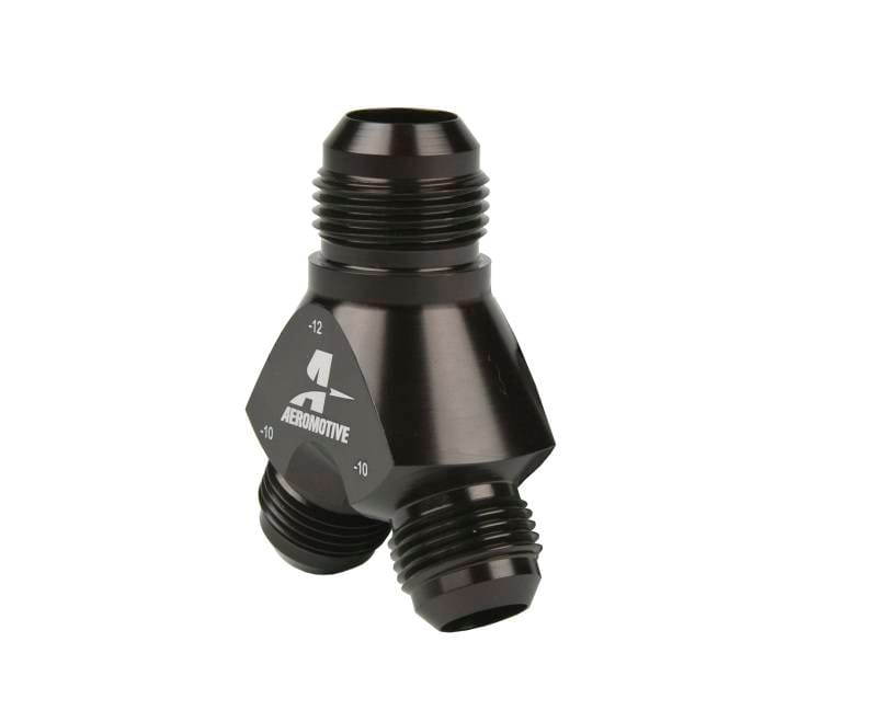 Aeromotive 15678 Aeromotive Y-Block - AN-12 - 2x AN-10 thumbnail 6