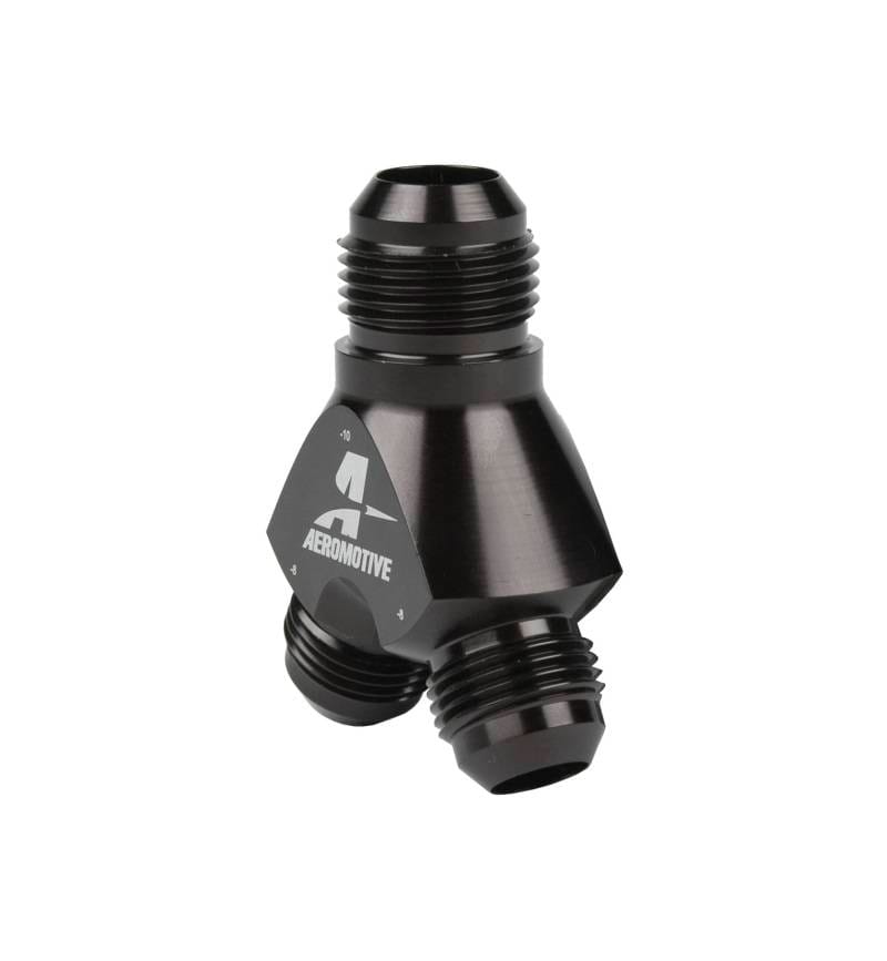 Aeromotive 15675 Aeromotive Y-Block - AN-10 - 2x AN-08 thumbnail 2