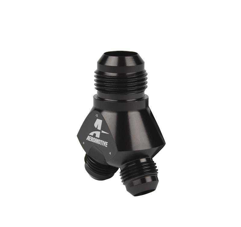 Aeromotive 15677 Aeromotive Y-Block - AN-12 - 2x AN-08 thumbnail 4