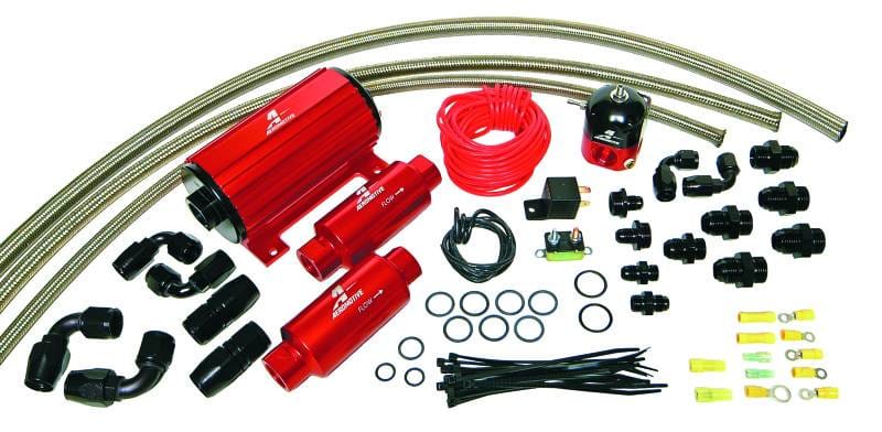 Aeromotive 17242 Aeromotive A1000 Carbureted Fuel System Complete (Inc 11101 Pump/13204 Reg/Filters/Hose/Etc.) thumbnail 2