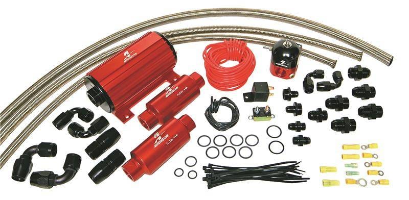 Aeromotive 17242 Aeromotive A1000 Carbureted Fuel System Complete (Inc 11101 Pump/13204 Reg/Filters/Hose/Etc.) thumbnail 6