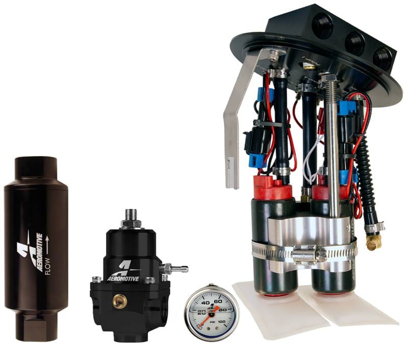 Aeromotive 17354 Aeromotive 11-17 Ford Mustang Drop In Kit (18039/15633/13303/12341) - Dual 340lph thumbnail 2