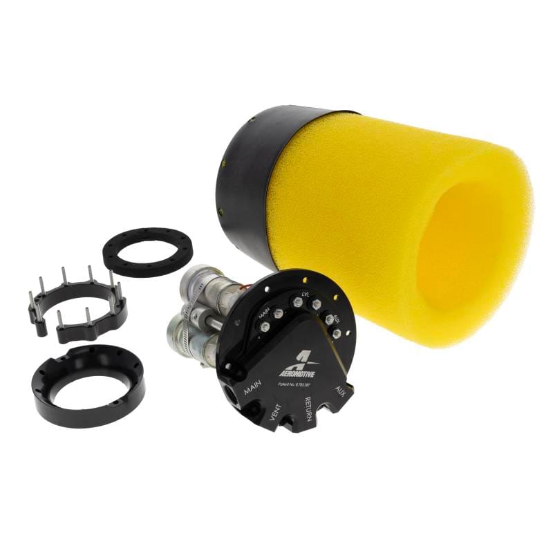 Aeromotive 18311 Aeromotive Fuel Pump - Phantom Trifekta Universal In-Tank - 450lph - 6-10in Depth thumbnail 7