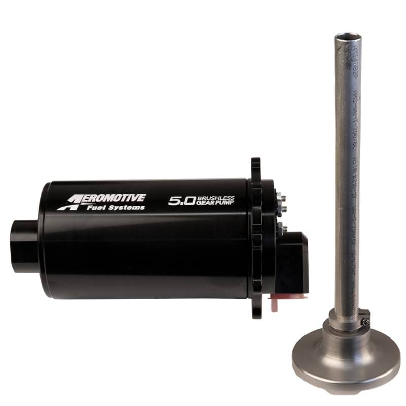 Aeromotive 19322 Aeromotive Brushless Spur Gear Fuel Pump w/TVS Controller - Universal - In-Tank - 90 Deg - 5gp thumbnail 2