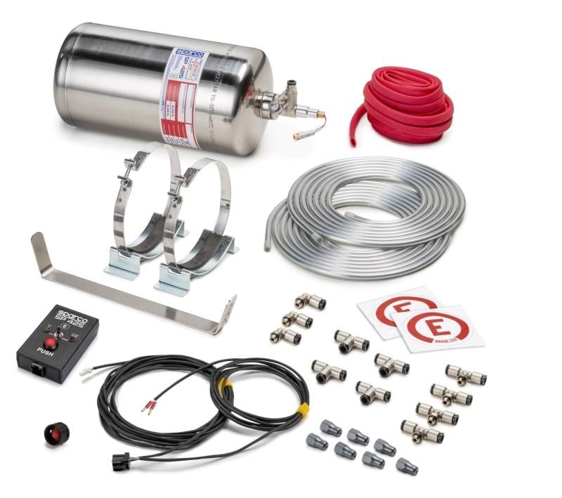 SPARCO 014772EXL Sparco 4.25 Liter Electric Steel Extinguisher System thumbnail 4