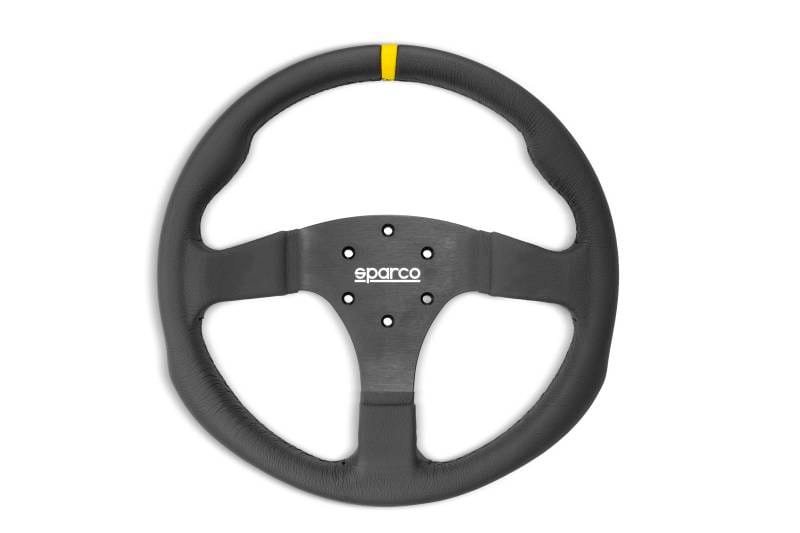 SPARCO 015R350PLO Sparco Steering Wheel R350B Leather w/ Button thumbnail 2