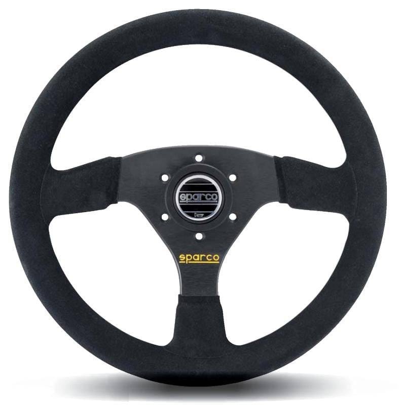 SPARCO 015R323PSNR Sparco Steering Wheel 323 Suede Black thumbnail 2