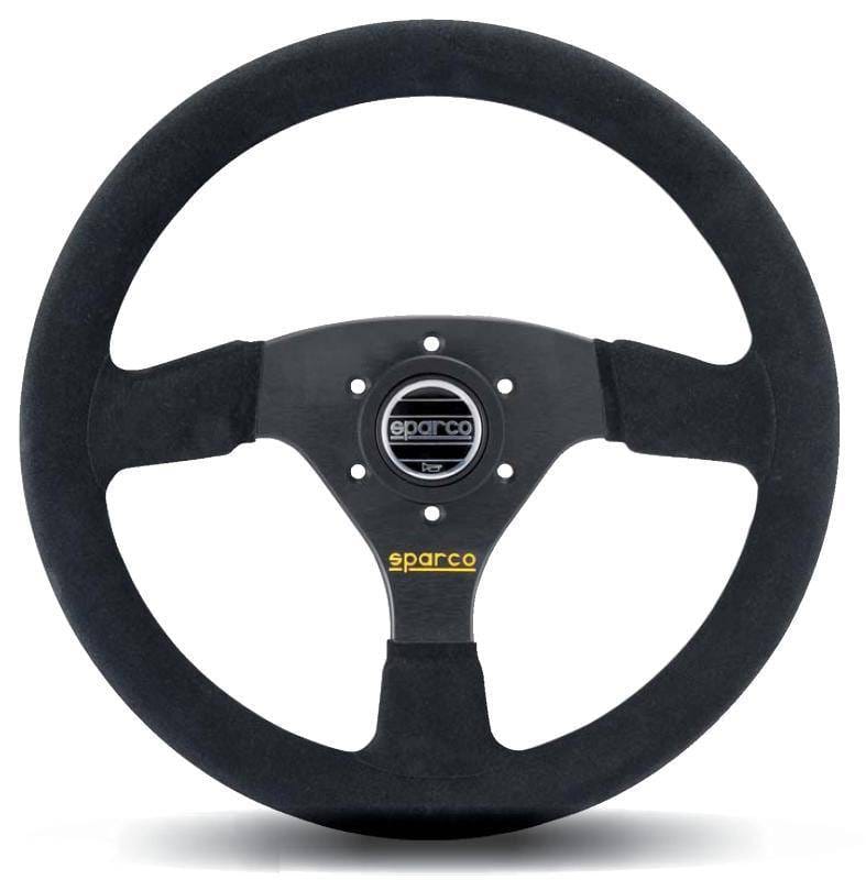 SPARCO 015R323PSNR Sparco Steering Wheel 323 Suede Black thumbnail 4