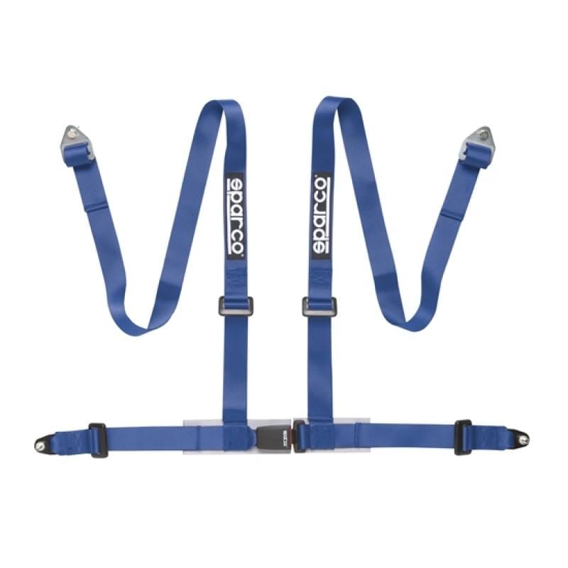 SPARCO 04604BV1AZ Sparco Belt 2 Inch Blue 4Pt Bolt-In thumbnail 2