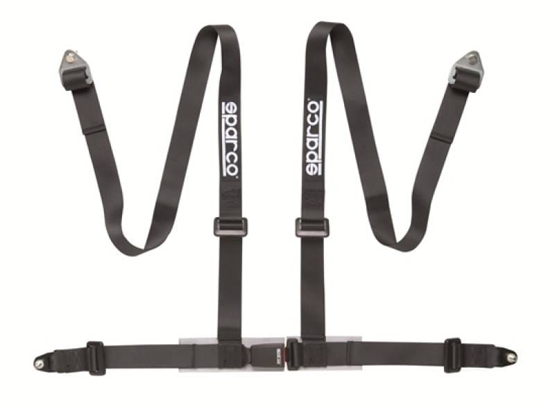 SPARCO 04604BV1NR Sparco Belt 2 Inch Black 4Pt Bolt-In thumbnail 2