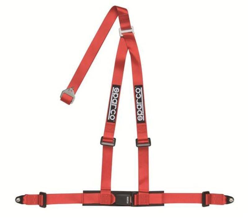 SPARCO 04608BV1RS Sparco Belt 2in Red 3pt Bolt-In thumbnail 2
